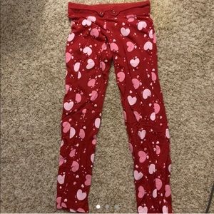 Valentine’s love heart pajama pants